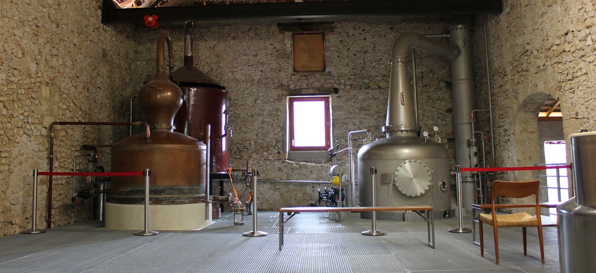 Les deux Alambics de la distillerie du Vercors