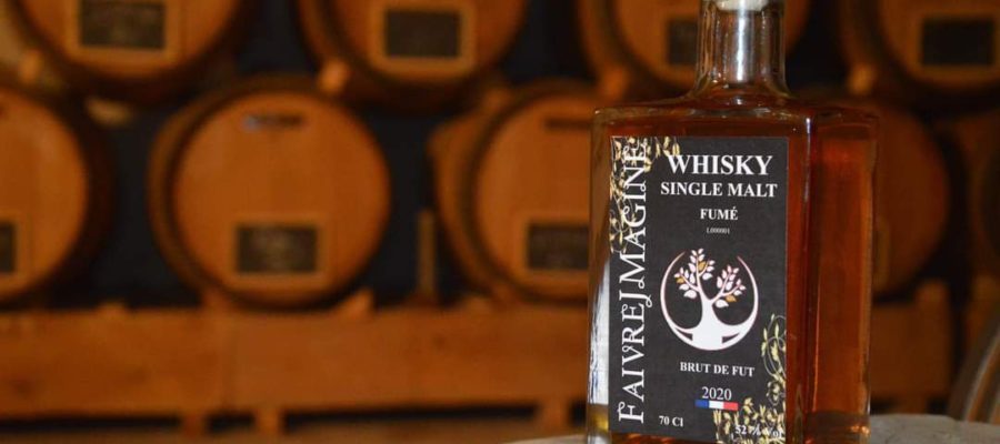 Whisky Français Fumé pur malt - 20cl 46% - Distillerie Franc-Tireur